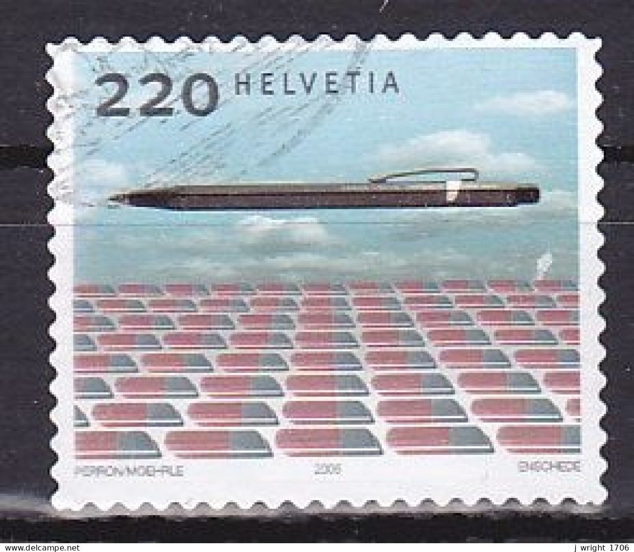 Switzerland, 2005, Swiss Design/Fixpencil, 220c, USED - Used Stamps