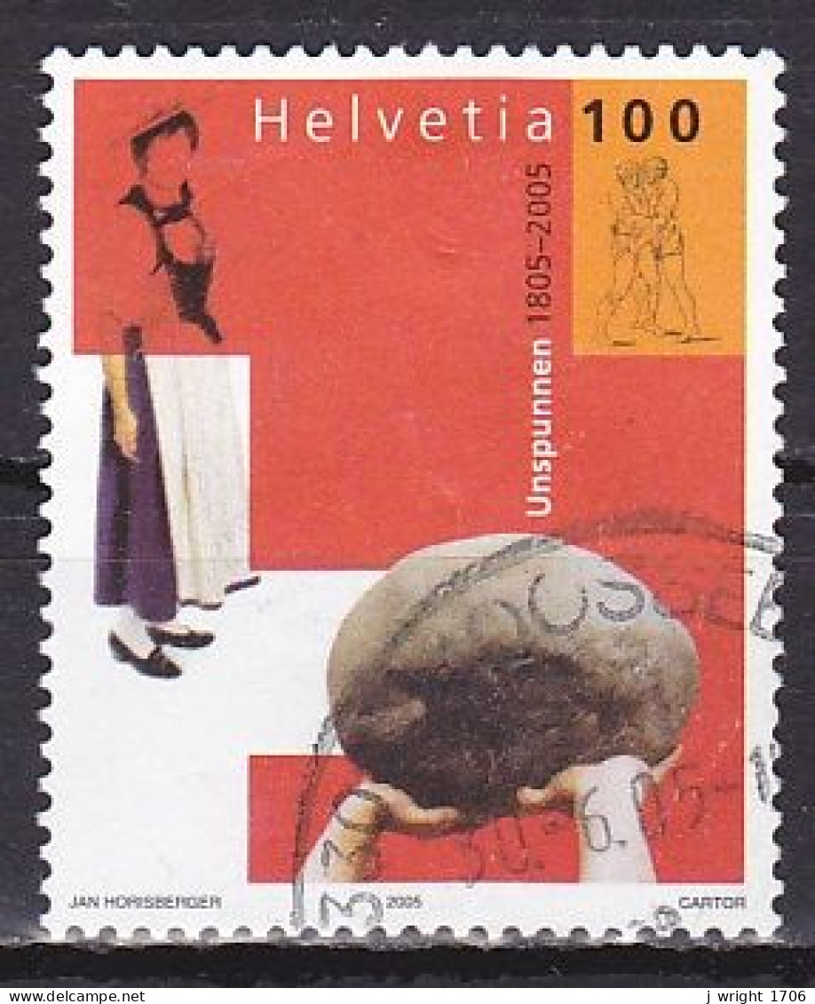 Switzerland, 2005, Unspunnen Festival, 100c, USED - Gebruikt