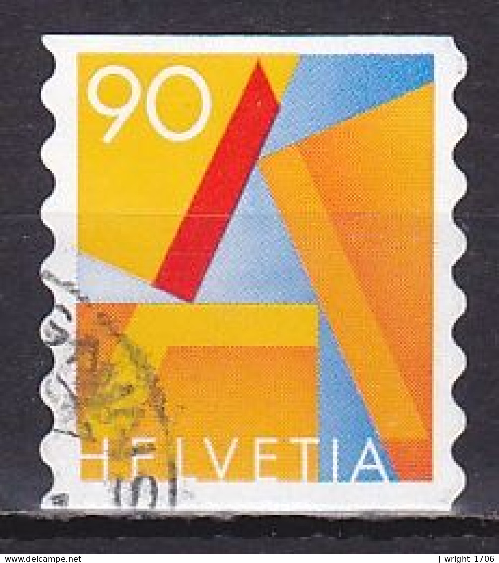 Switzerland, 2001, Stylised A, 90c, USED - Gebruikt