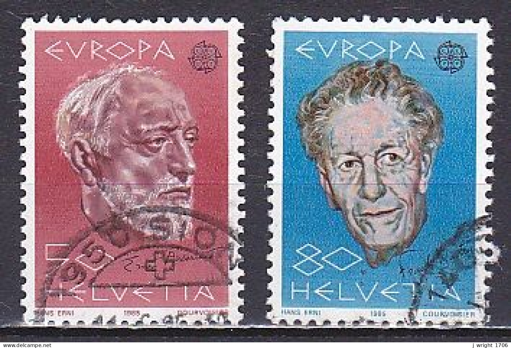Switzerland, 1985, Europa CEPT, Set, USED - Used Stamps