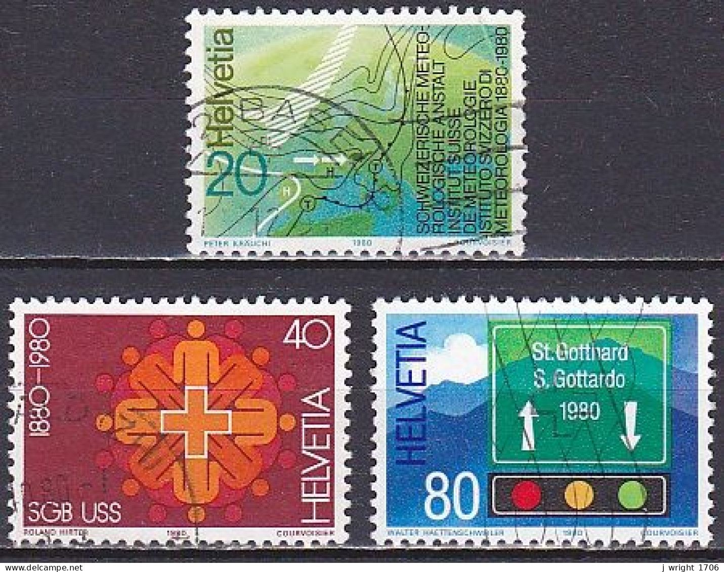 Switzerland, 1980, Publicity Issue, Set, USED - Gebraucht