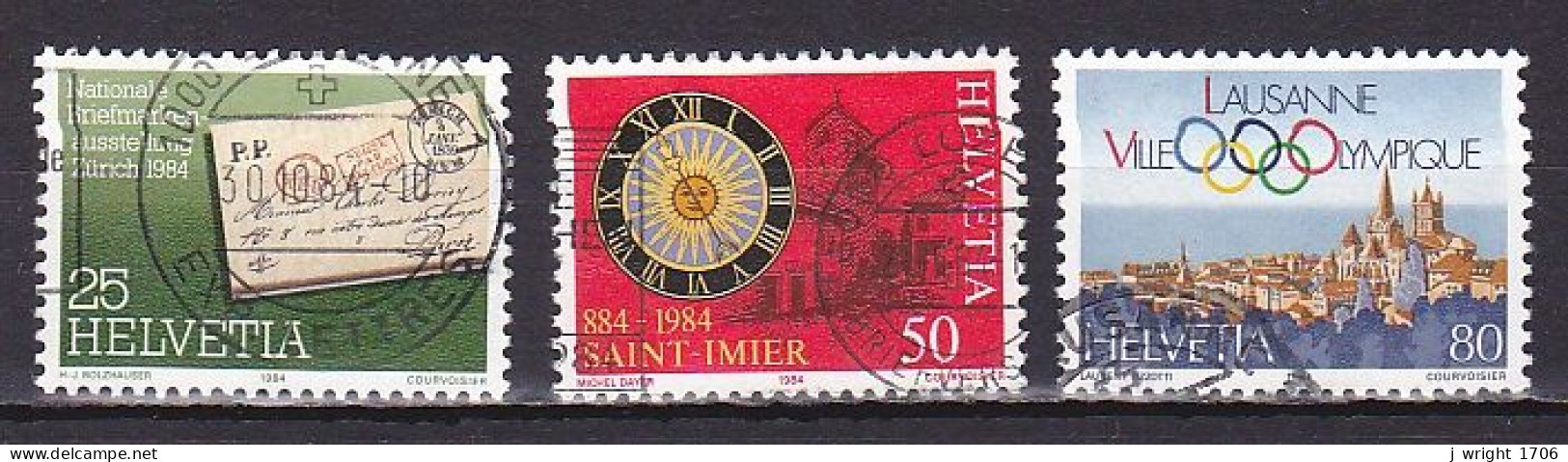 Switzerland, 1984, Publicity Issue, Set, USED - Usados