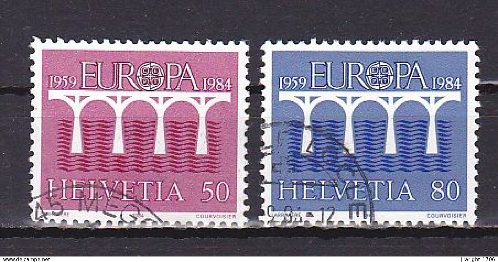 Switzerland, 1984, Europa CEPT, Set, USED - Oblitérés