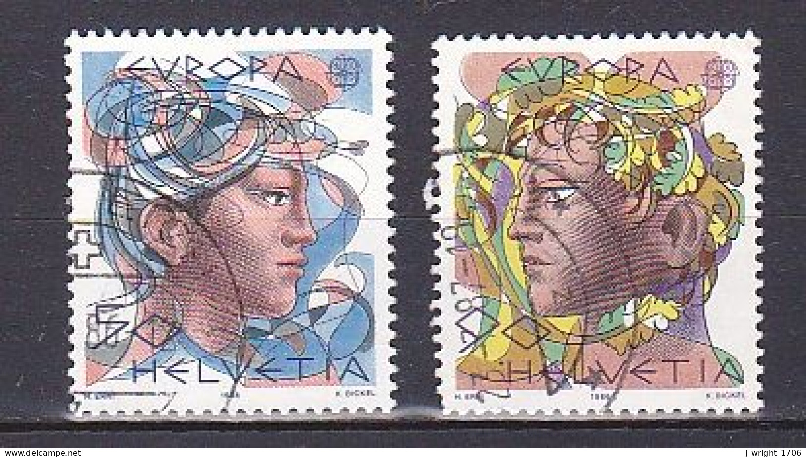 Switzerland, 1986, Europa CEPT, Set, USED - Used Stamps