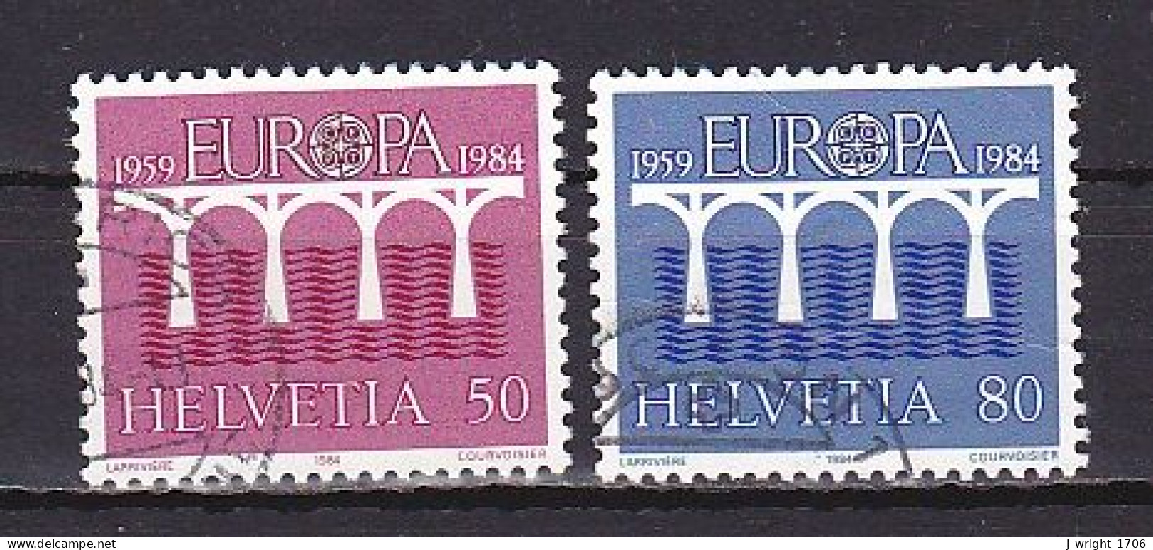 Switzerland, 1984, Europa CEPT, Set, USED - Gebruikt