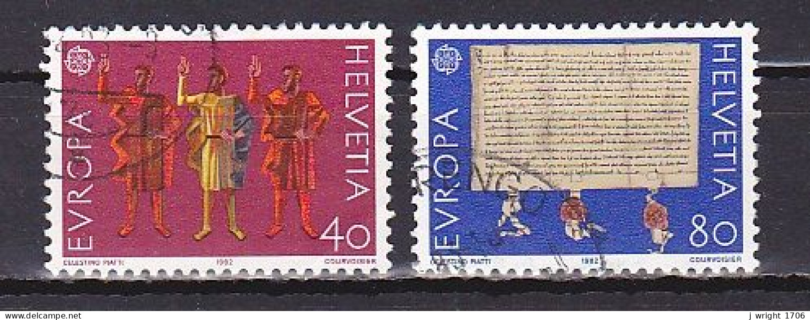 Switzerland, 1982, European CEPT, Set, USED - Used Stamps