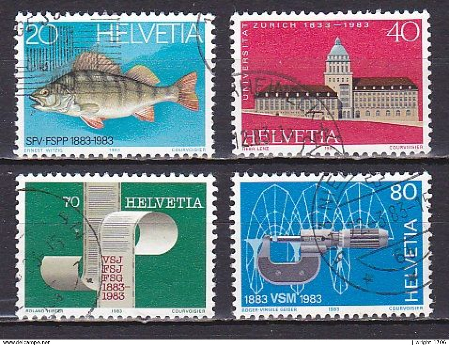 Switzerland, 1983, Publicity Issue, Set, USED - Used Stamps
