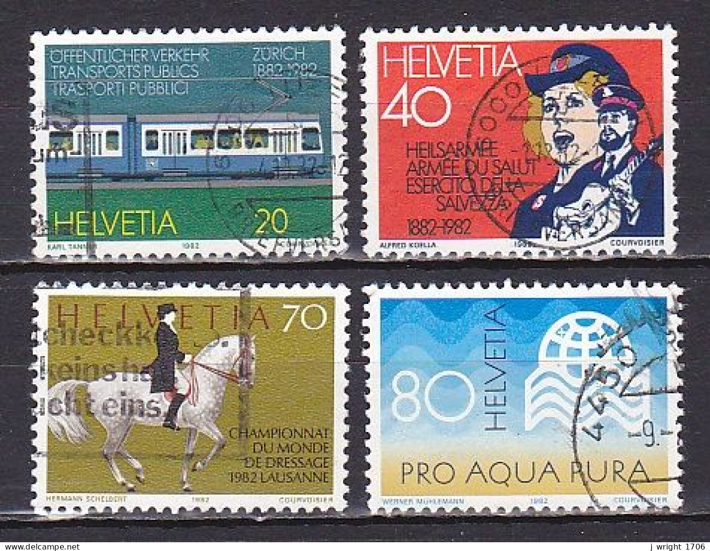 Switzerland, 1982, Publicity Issue, Set, USED - Used Stamps