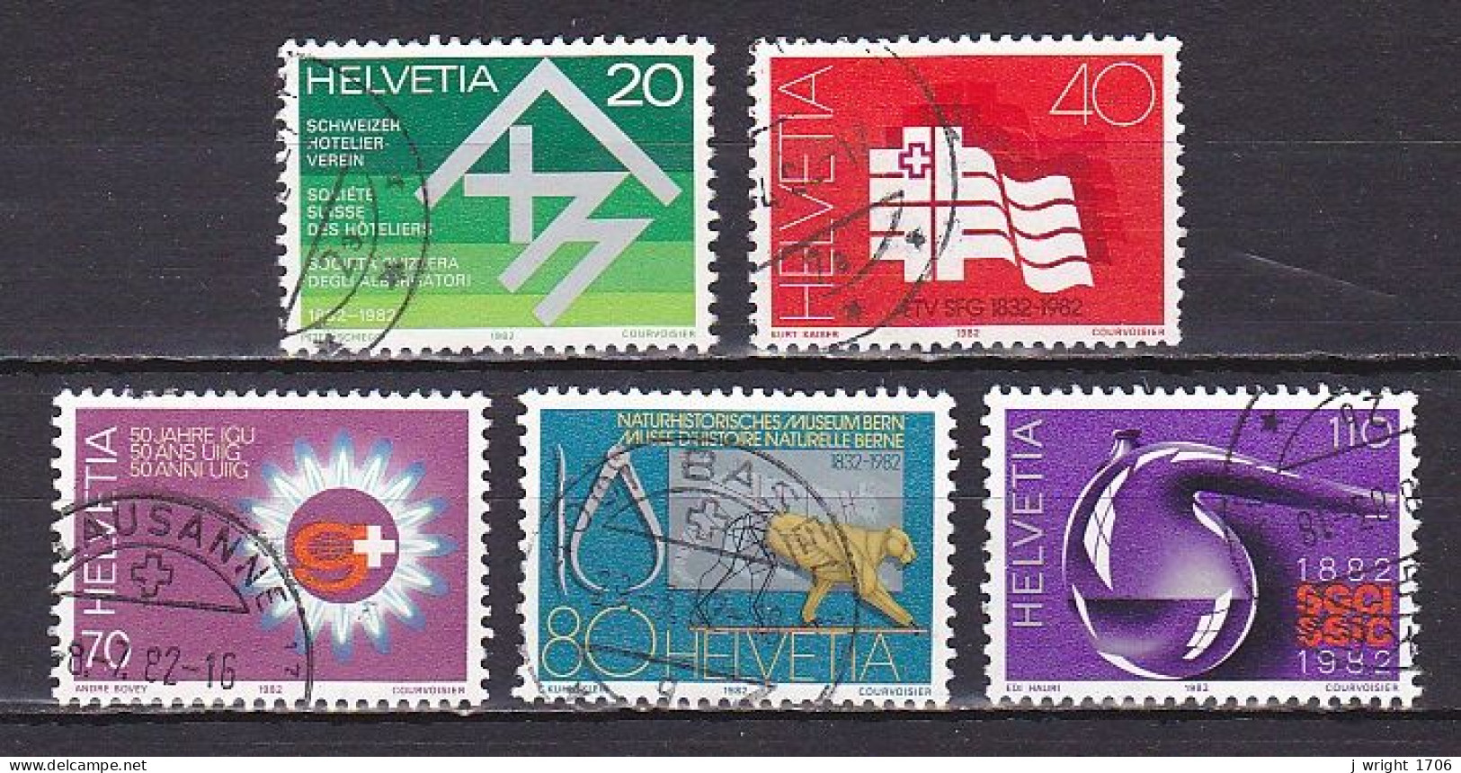 Switzerland, 1982, Publicity Issue, Set, USED - Oblitérés