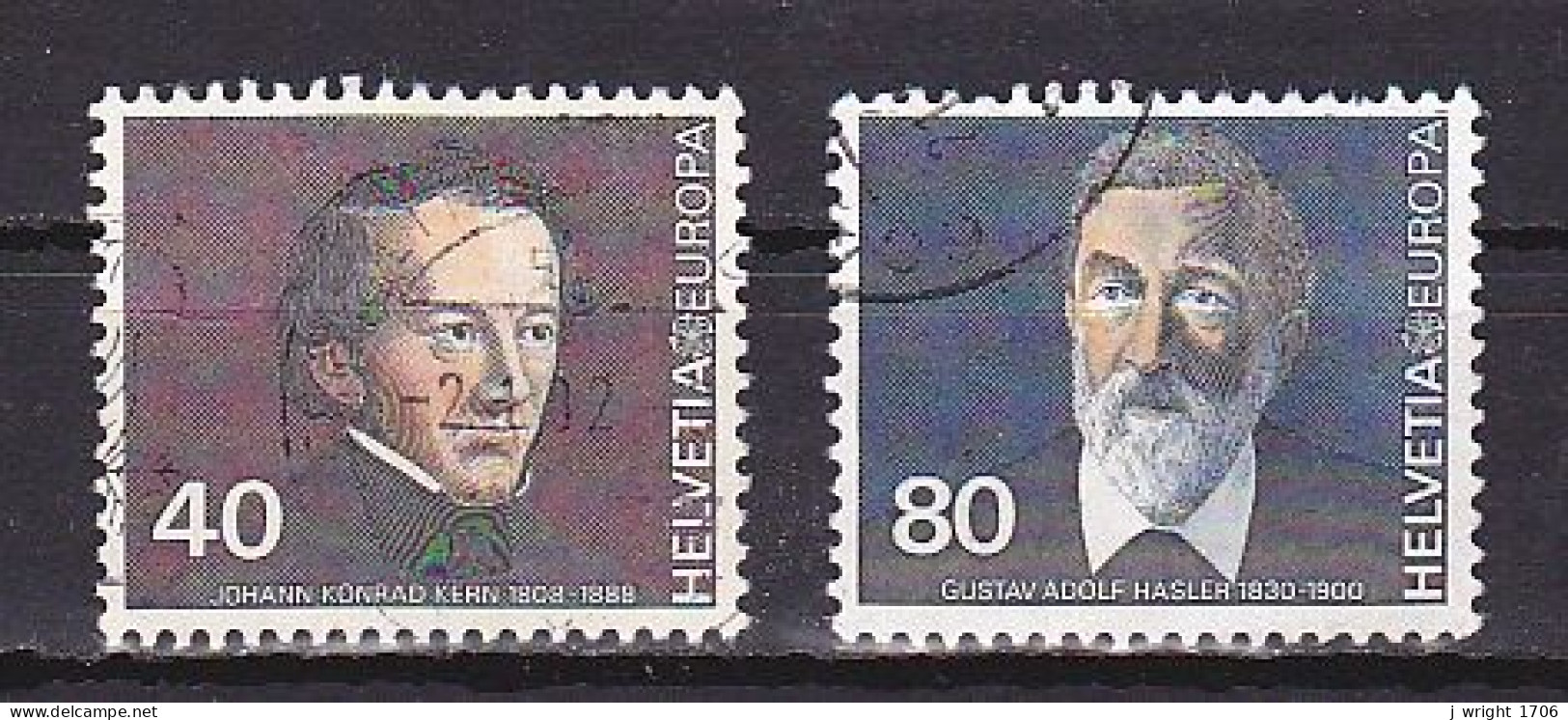Switzerland, 1980, Europa CEPT, Set, USED - Used Stamps