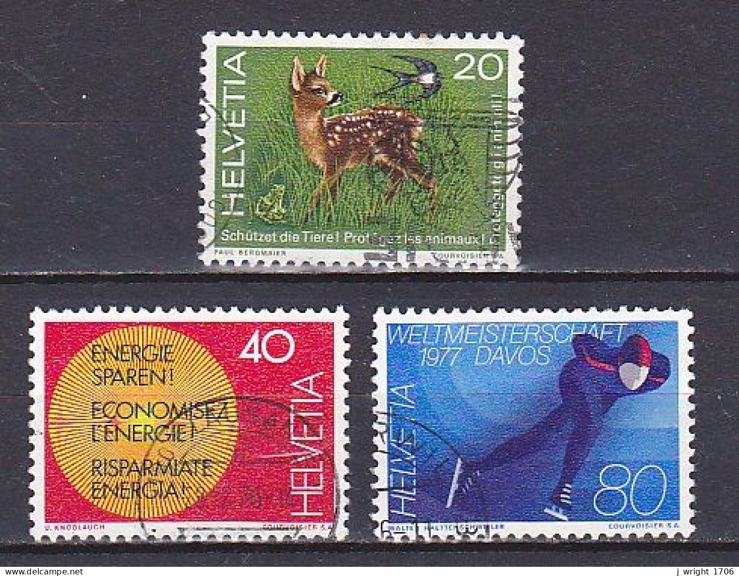 Switzerland, 1976, Publicity Issue, Set, USED - Oblitérés