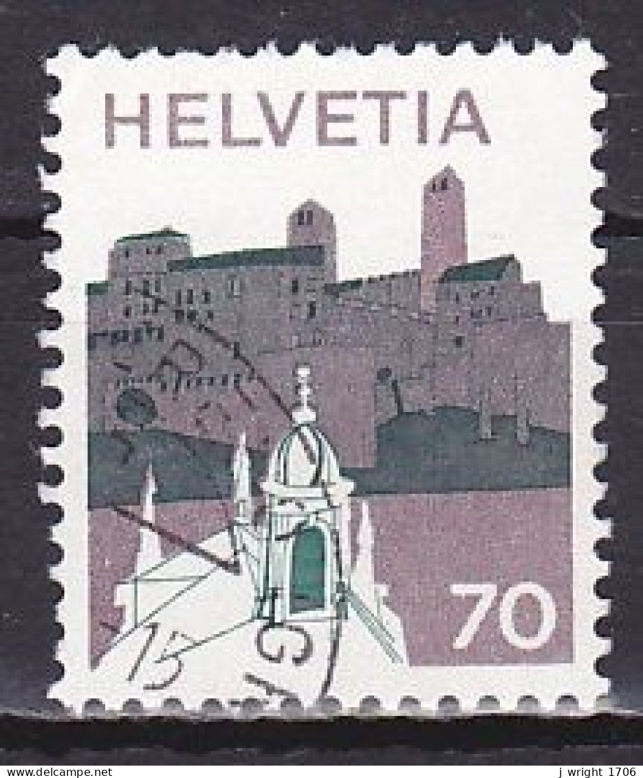 Switzerland, 1973, Landscapes/Sopraceneri, 70c, USED - Used Stamps