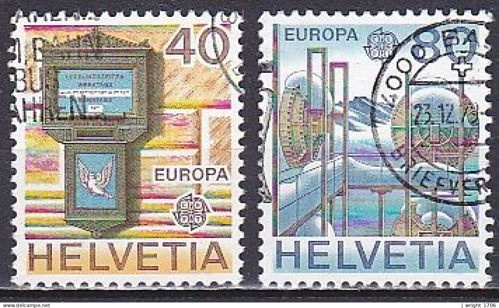 Switzerland, 1979, Europa CEPT, Set, USED - Oblitérés