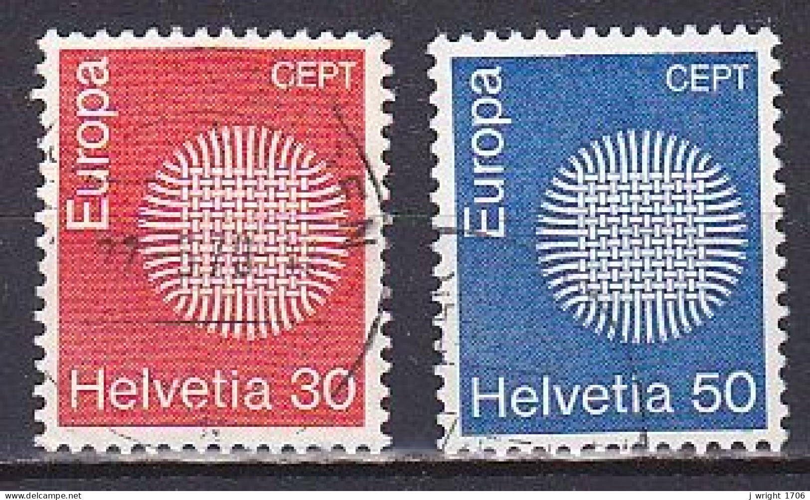 Switzerland, 1970, Europa CEPT, Set, USED - Used Stamps