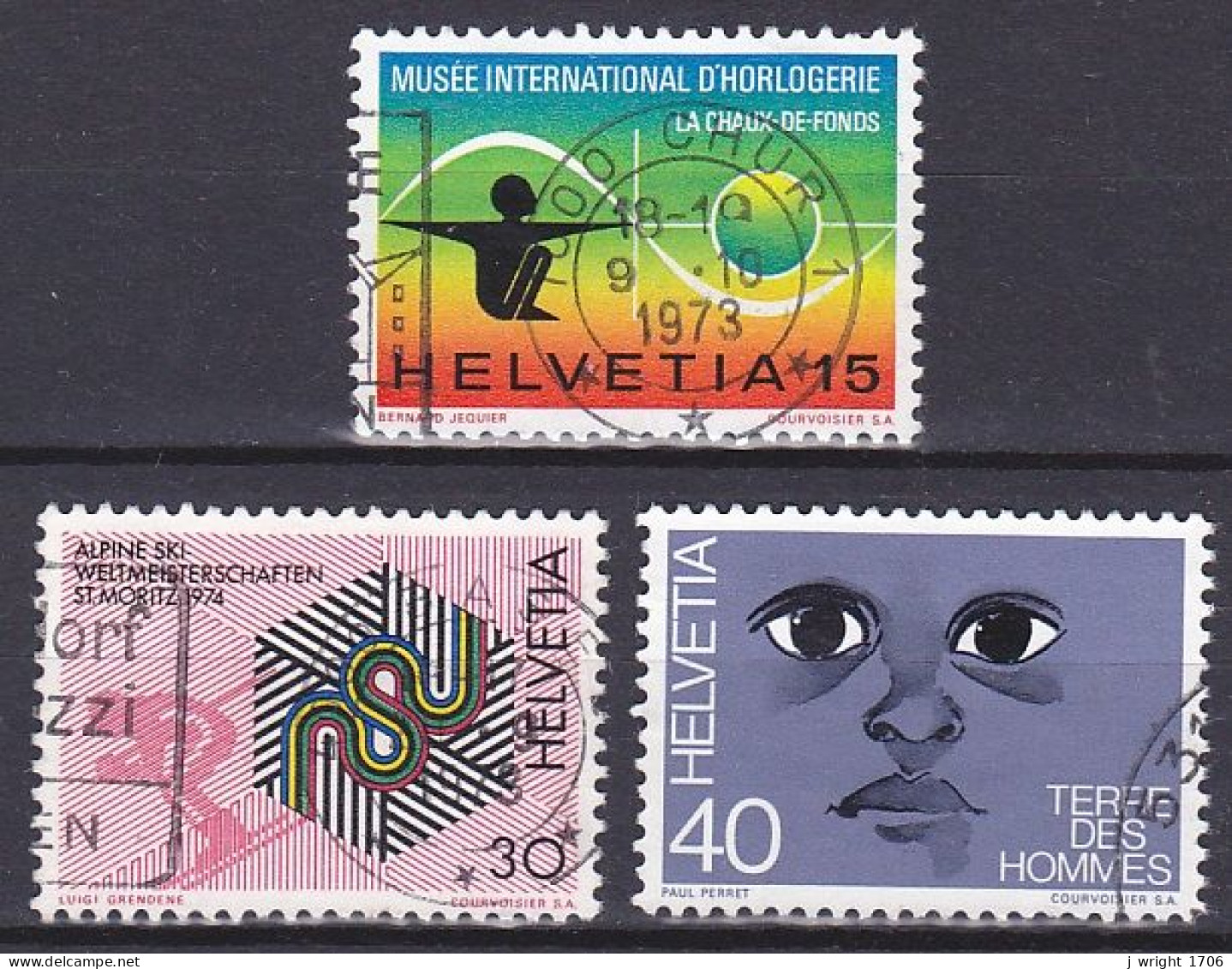 Switzerland, 1973, Publicity Issue, Set, USED - Used Stamps