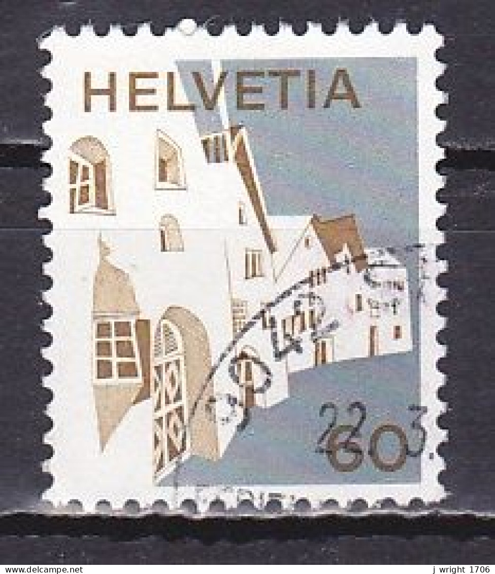 Switzerland, 1973, Landscapes/Engadine, 60c, USED - Used Stamps