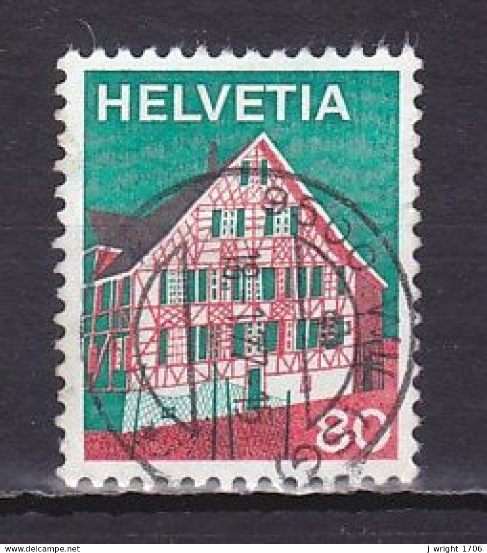 Switzerland, 1973, Landscapes/Eastern Switzerland, 80c, USED - Used Stamps
