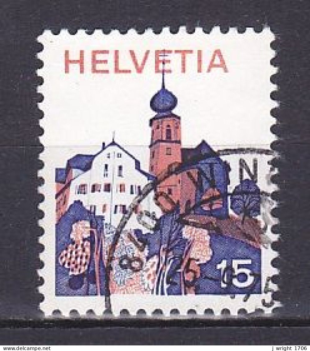 Switzerland, 1973, Landscapes/Central Switzerland, 15c, USED - Oblitérés