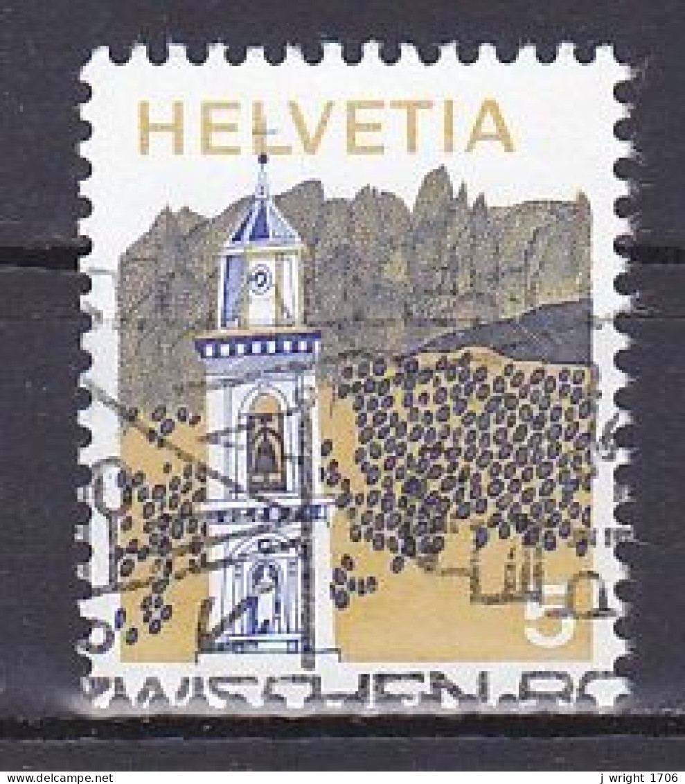 Switzerland, 1973, Landscapes/Sottoceneri, 5c, USED - Used Stamps