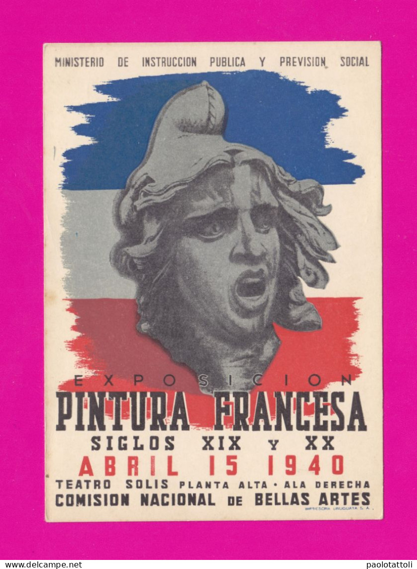 Uruguay. Exposition. Pintura Francesa. Siglos XIX Y XX. Abril.15.1940 - Uruguay