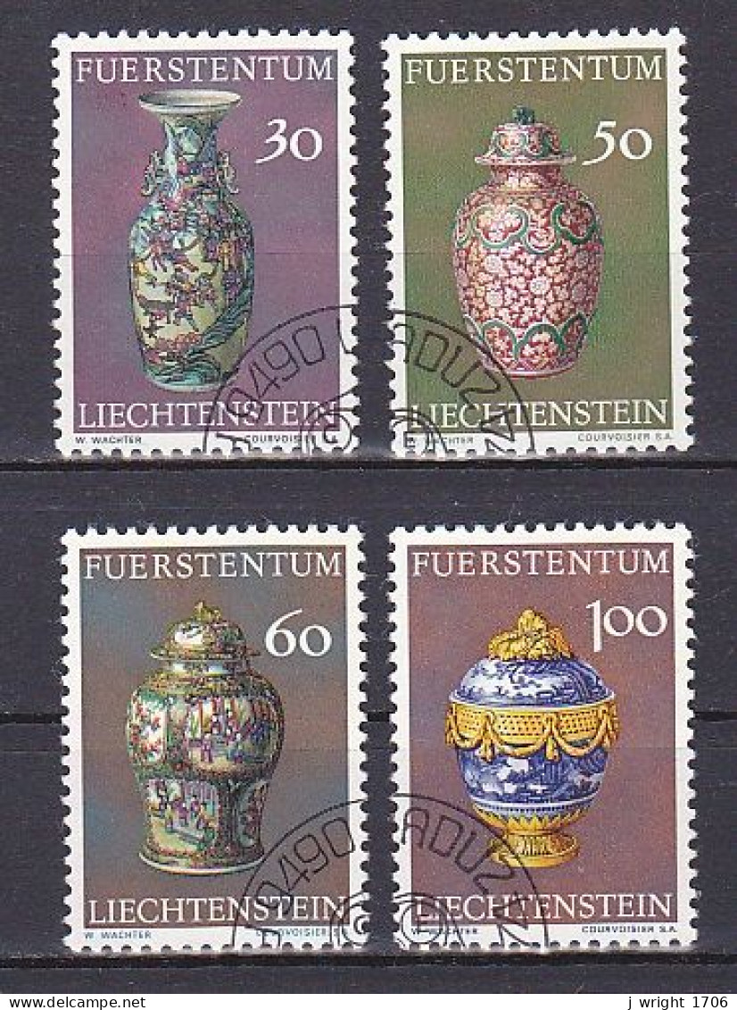 Liechtenstein, 1974, Prince's Collection Treasures 2nd Series, Set, CTO - Used Stamps