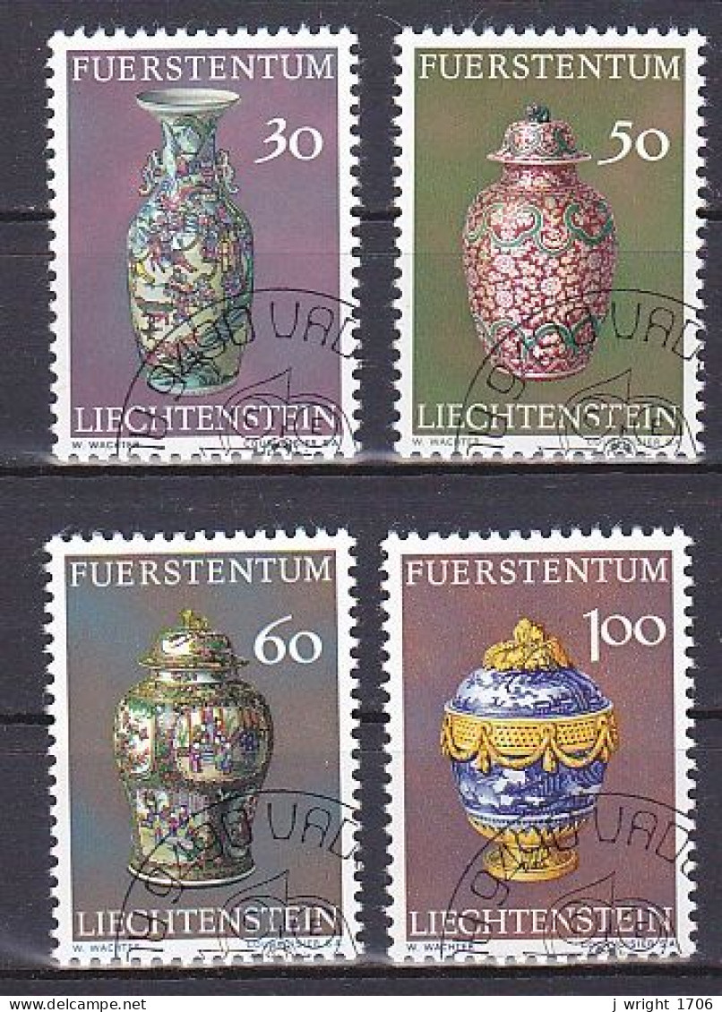 Liechtenstein, 1974, Prince's Collection Treasures 2nd Series, Set, CTO - Used Stamps