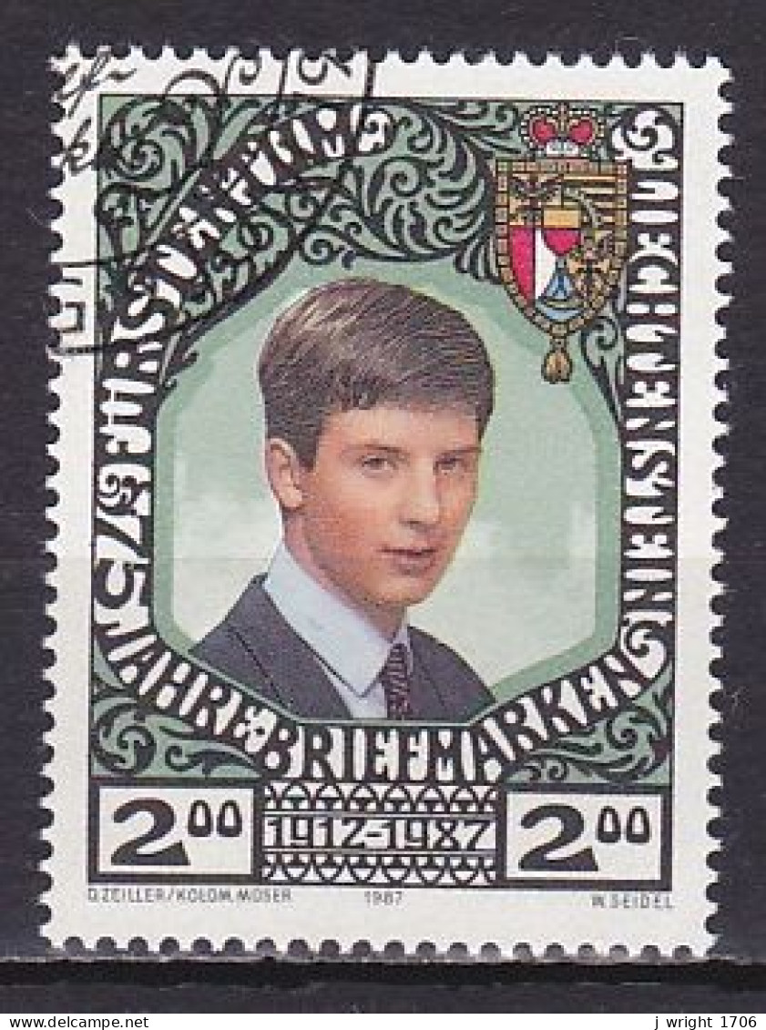Liechtenstein, 1987, Liechtenstein Stamps 75th Anniv, 2.00Fr, CTO - Oblitérés