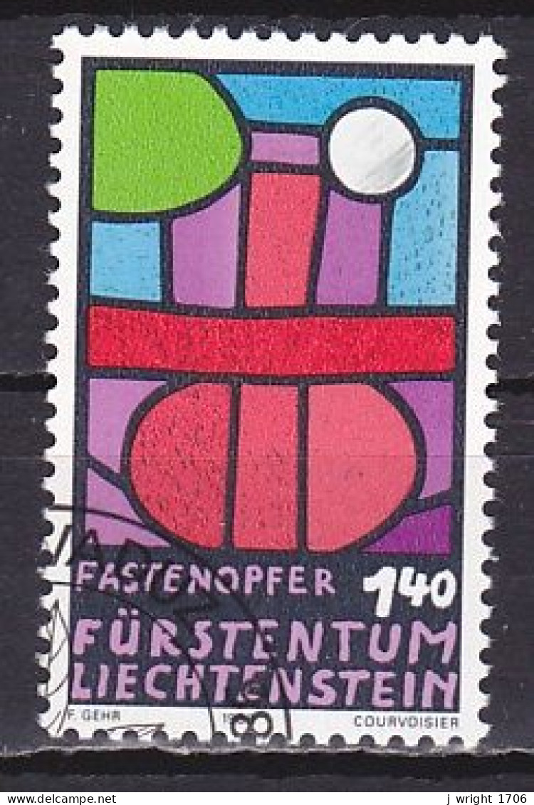 Liechtenstein, 1986, Lenten Fast, 1.40Fr, CTO - Used Stamps