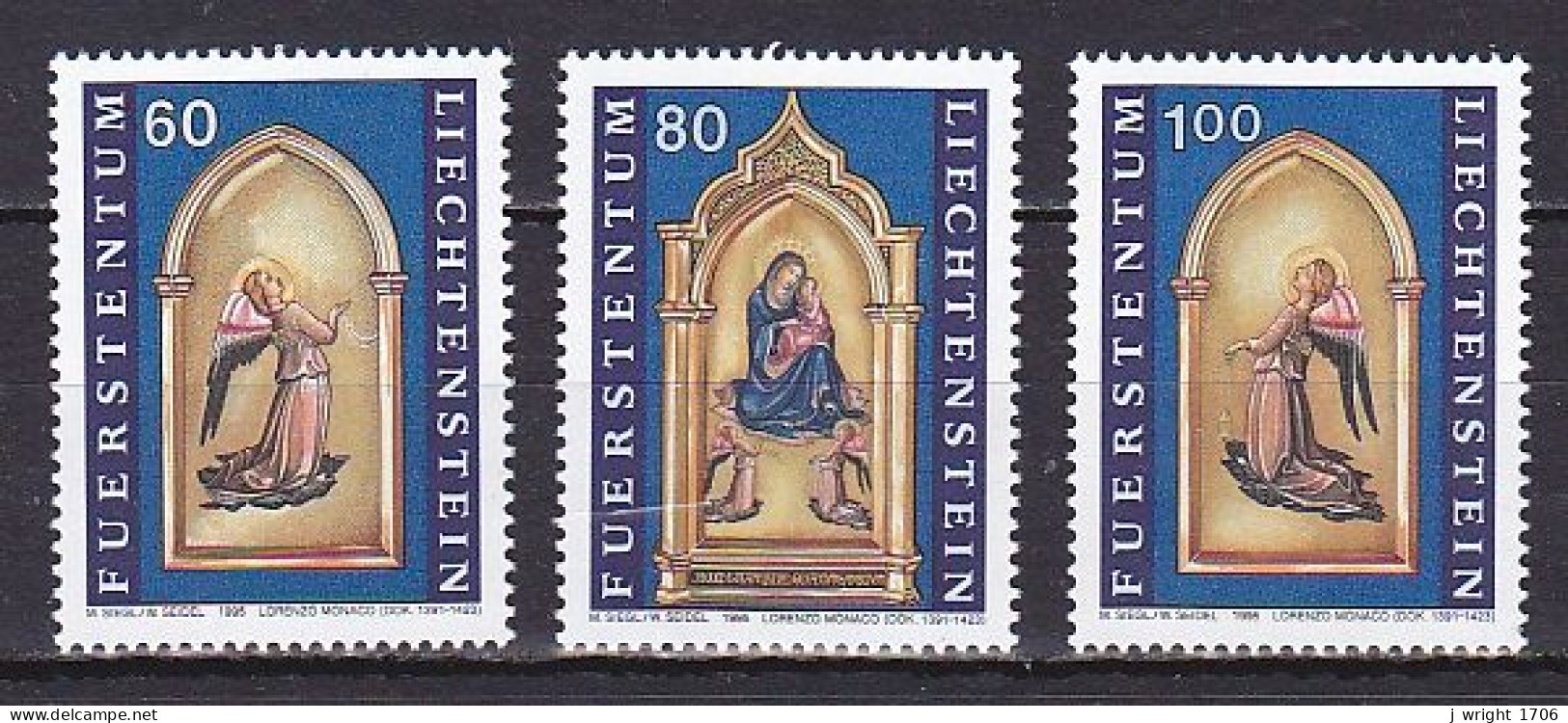 Liechtenstein, 1995, Christmas, Set, MNH - Neufs