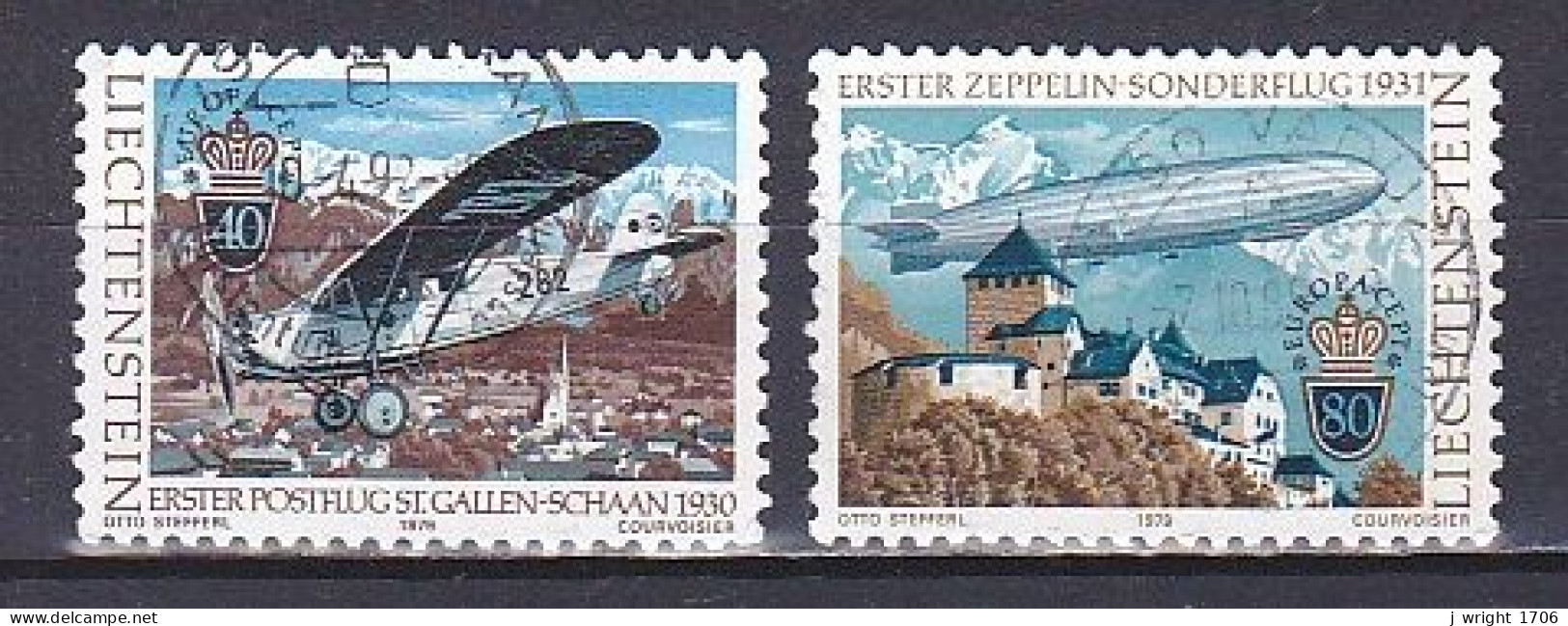 Liechtenstein, 1979, Europa CEPT, Set, USED - Gebraucht