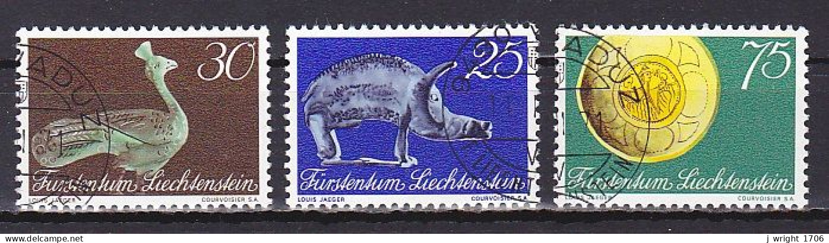 Liechtenstein, 1971, National Museum Inauguratuon, Set, CTO - Gebraucht