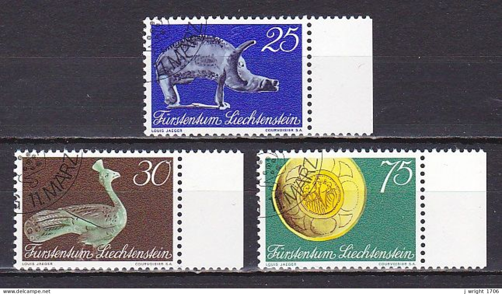 Liechtenstein, 1971, National Museum Inauguratuon, Set, CTO - Usados