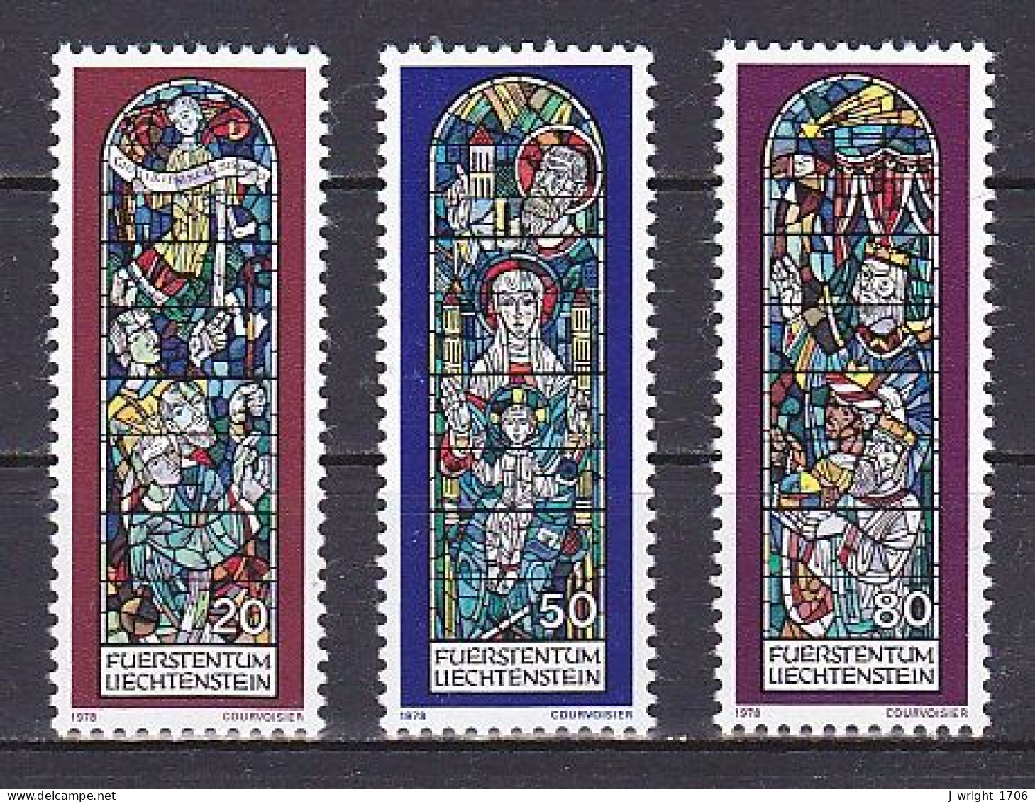 Liechtenstein, 1978, Christmas, Set, MNH - Ungebraucht