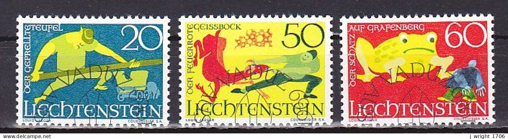 Liechtenstein, 1969, Sagas 3rd Series, Set, CTO - Gebraucht