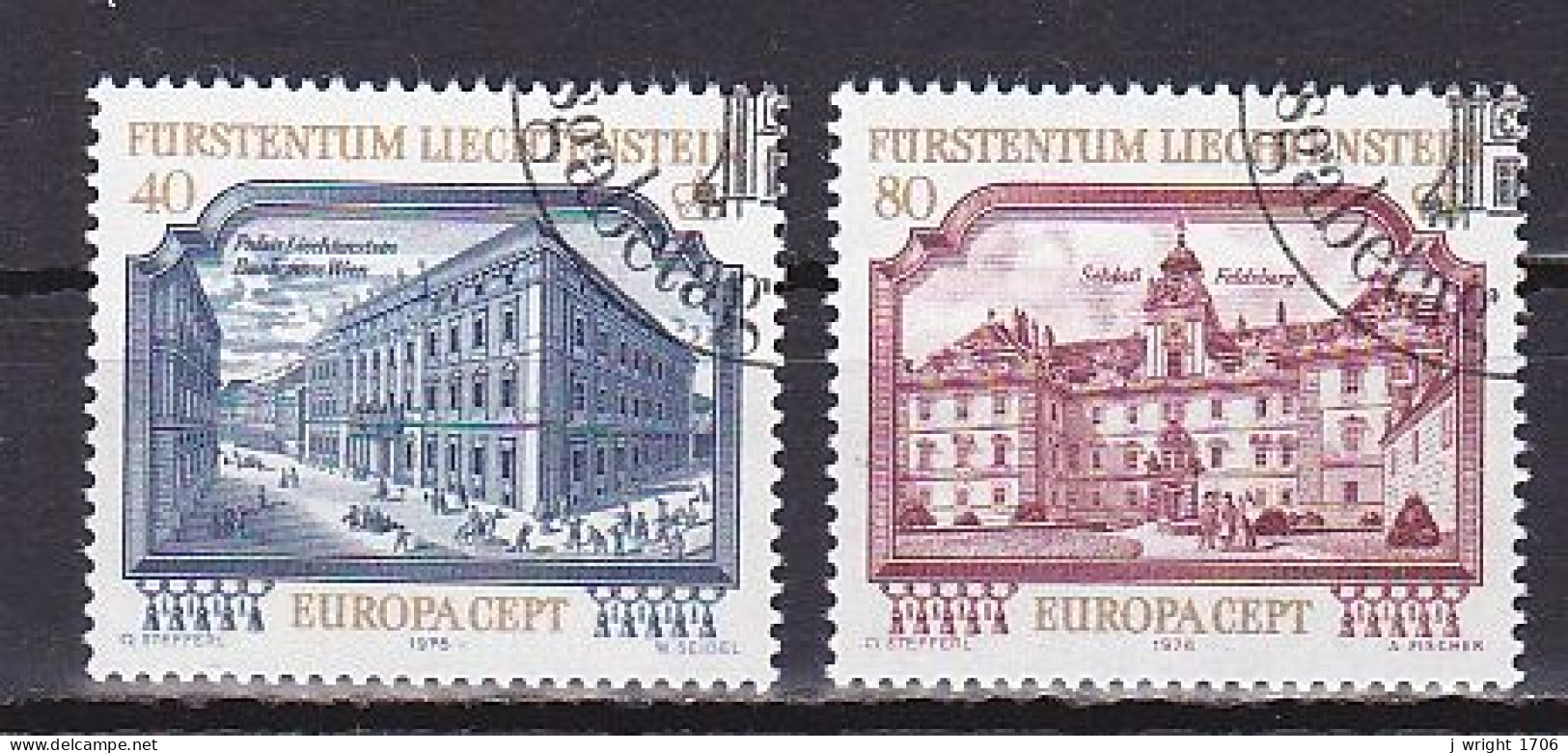 Liechtenstein, 1978, Europa CEPT, Set, CTO - Oblitérés