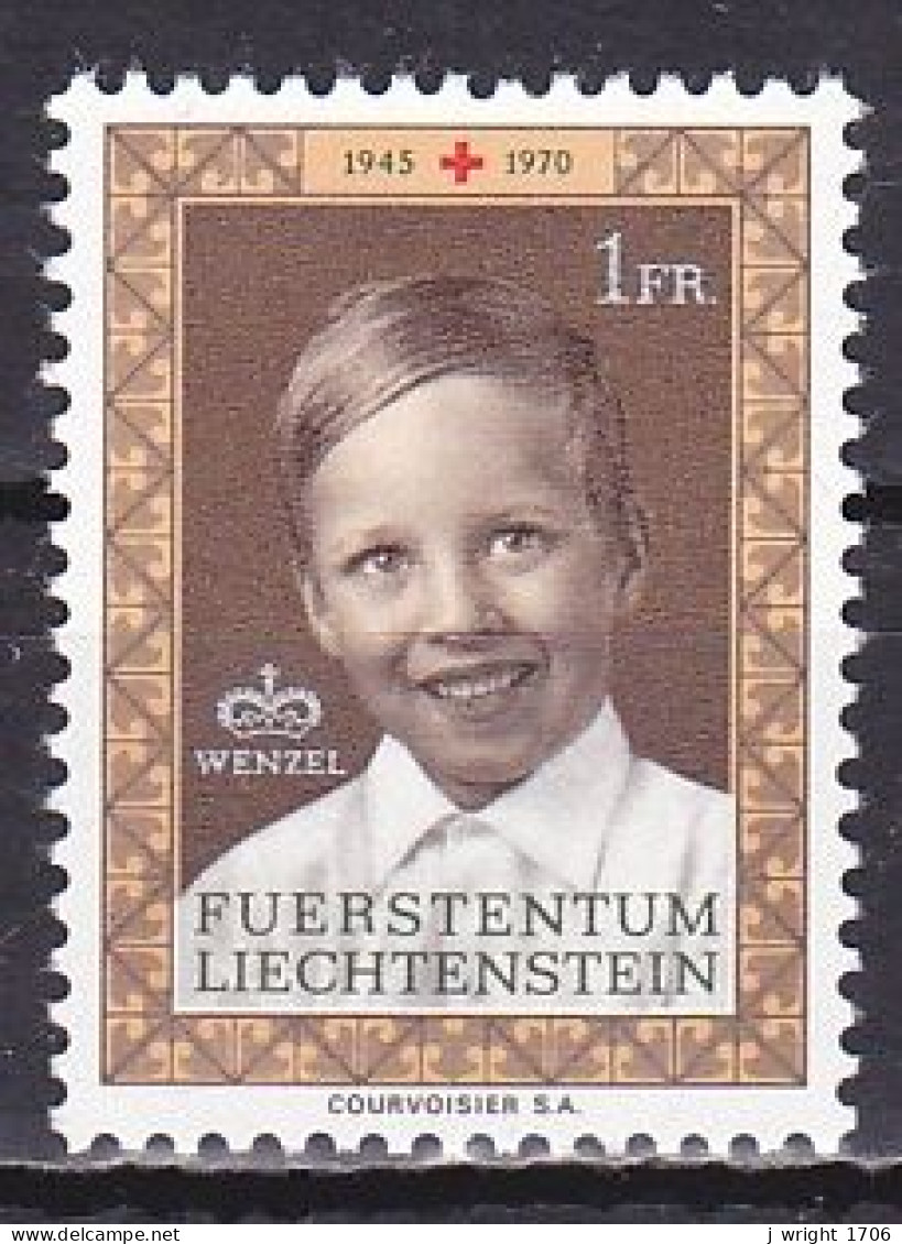 Liechtenstein, 1970, Red Cross, 1.00Fr, MNH - Unused Stamps