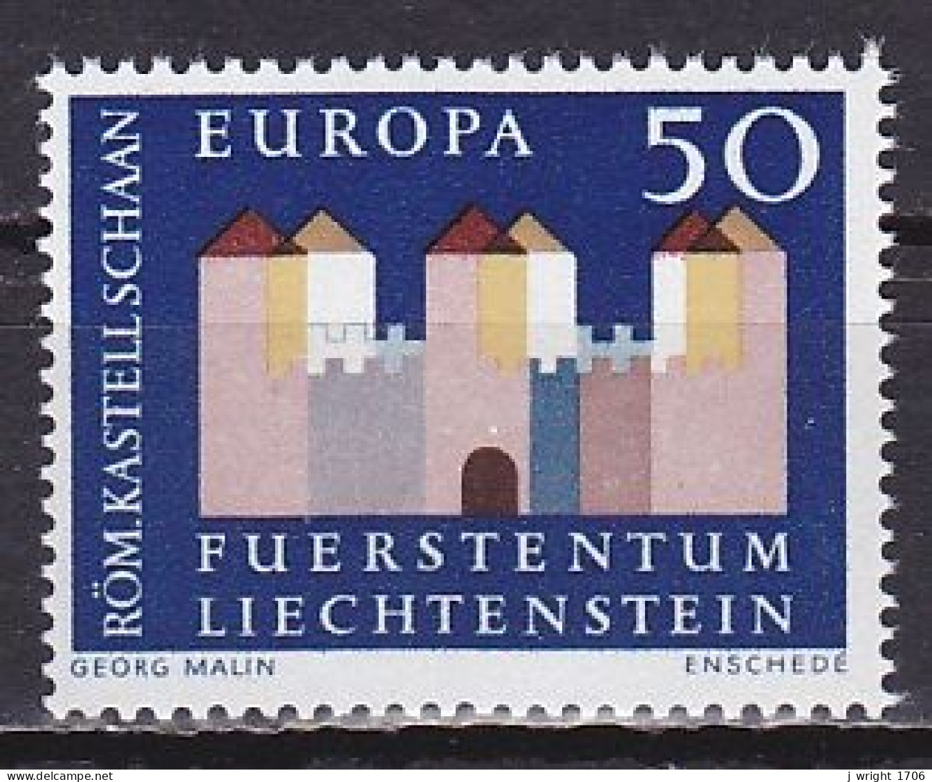 Liechtenstein, 1964, Europa CEPT, 50rp, MNH  - Ungebraucht