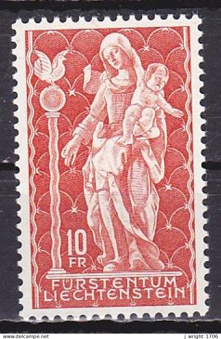 Liechtenstein, 1965, Madonna Of Schellenberg, 10Fr, MNH - Unused Stamps
