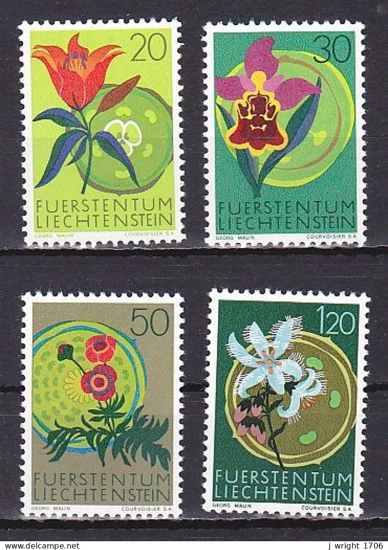 Liechtenstein, 1970, European Nature Conservation Year, Set, MNH - Unused Stamps