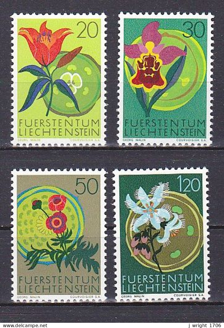 Liechtenstein, 1970, European Nature Conservation Year, Set, MNH - Nuevos
