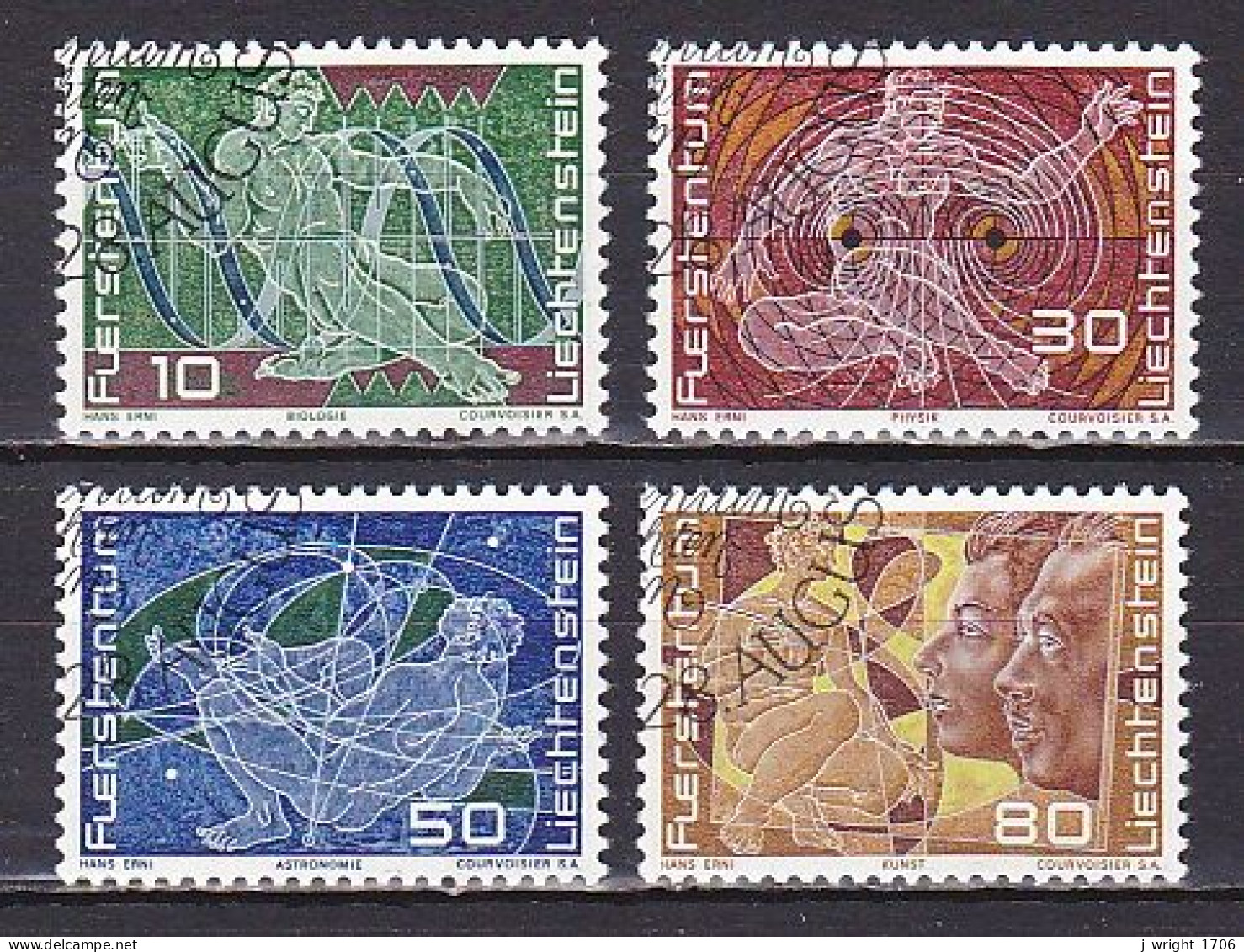 Liechtenstein, 1969, Liechtenstein 250th Anniv, Set, CTO - Used Stamps