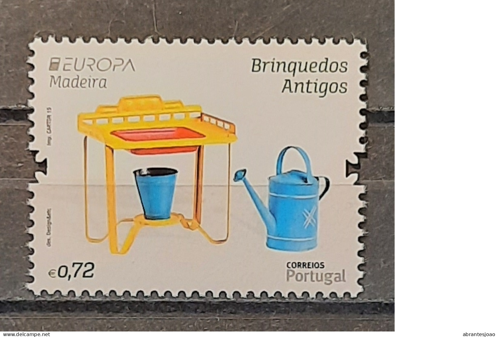 2015 - Portugal - MNH - EUROPA - Continent + Azores + Madeira - Ancient Toys - 3 Stamps - Unused Stamps