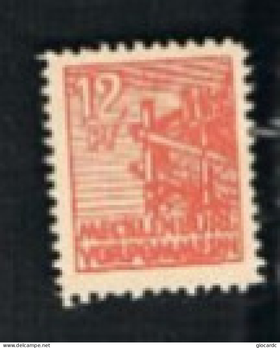 GERMANIA: ZONA SOVIETICA (GERMANY: RUSSIAN ZONE)  - SG 12 - 1946 MECKLENBURG VORPOMMERN  12   - UNUSED WITHOUT GUM - Postfris