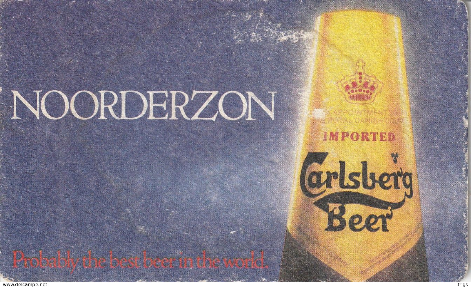 Carlsberg Beer - Bierdeckel