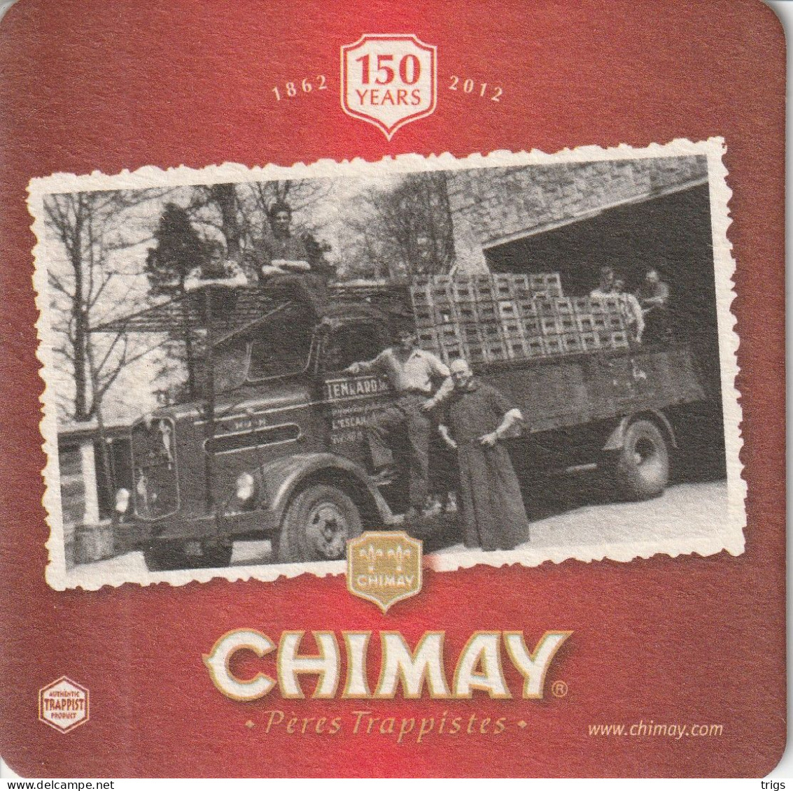 Chimay - Bierdeckel