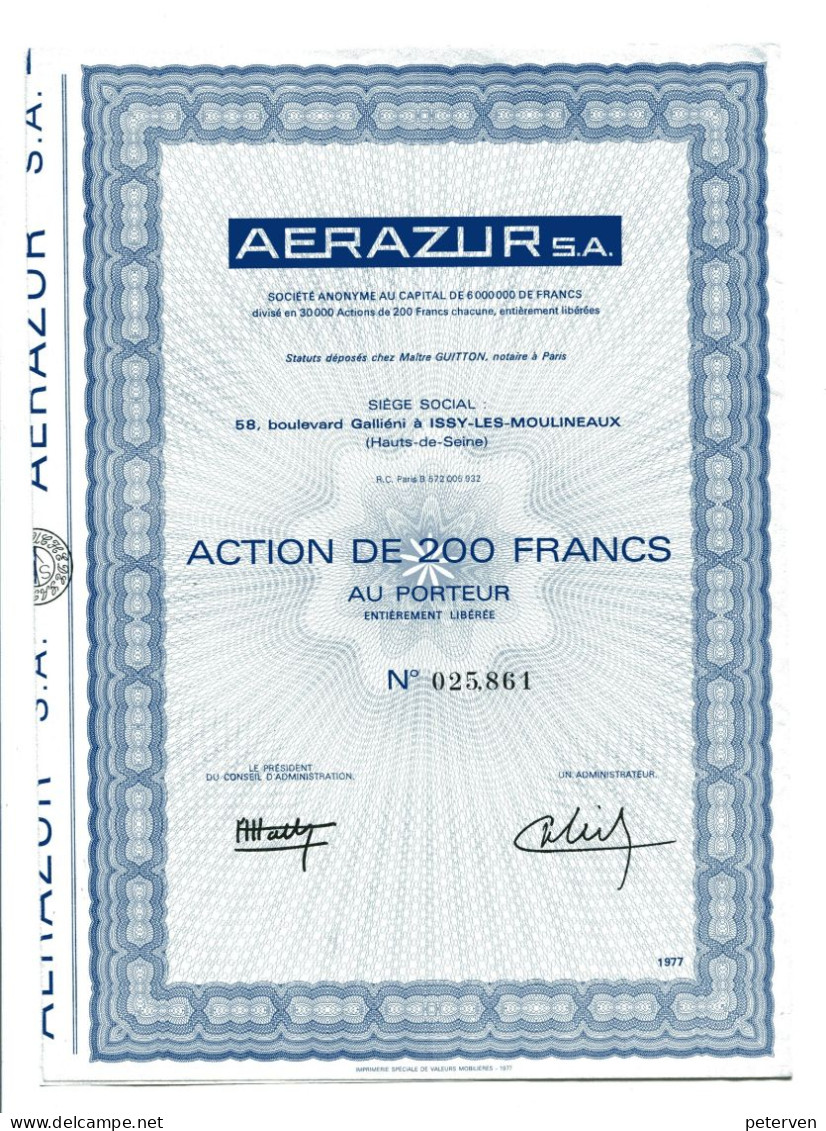 AERAZUR S.A. - Aviation