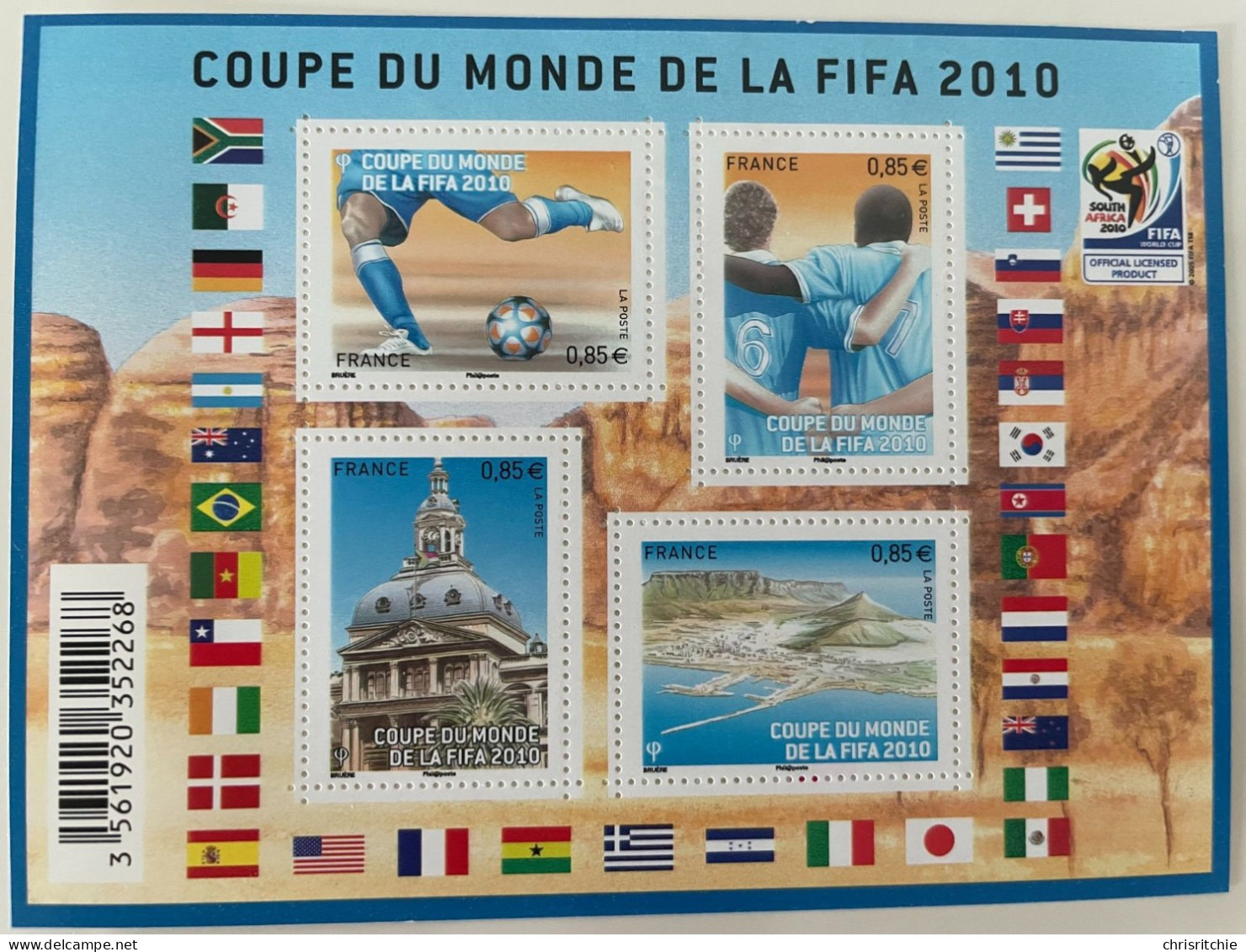 Coupe Du Monde De La FIFA 2010. - Mint/Hinged