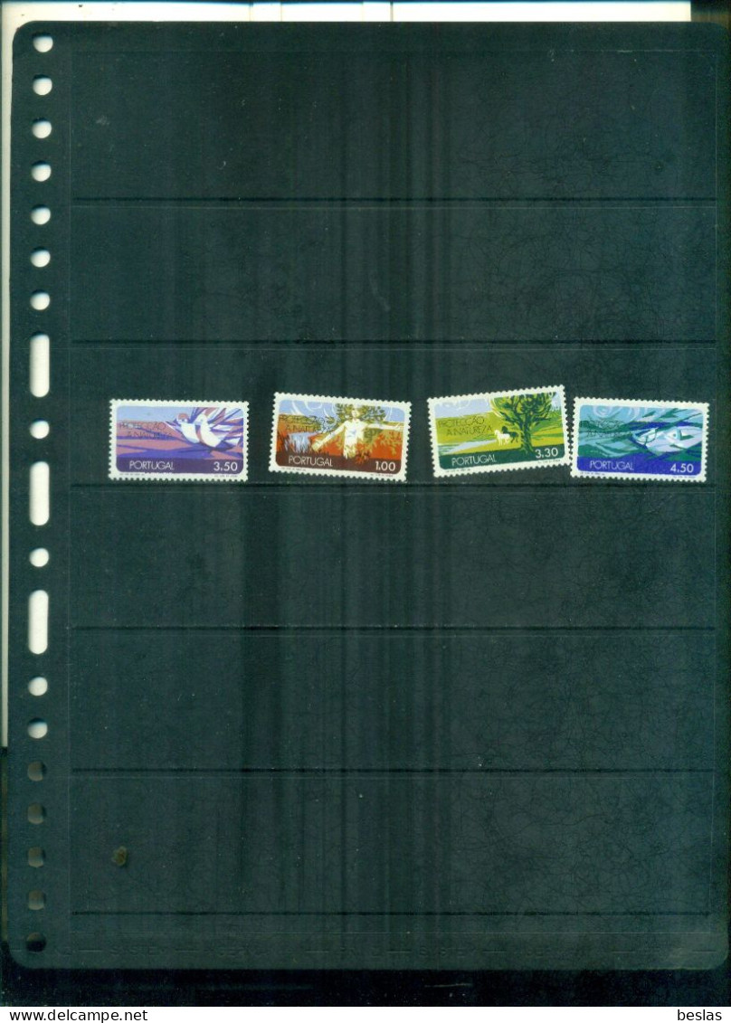 PORTUGAL PROTECTION DE LA NATURE 4 VAL NEUFS A PARTIR DE 0.75 EUROS - Unused Stamps