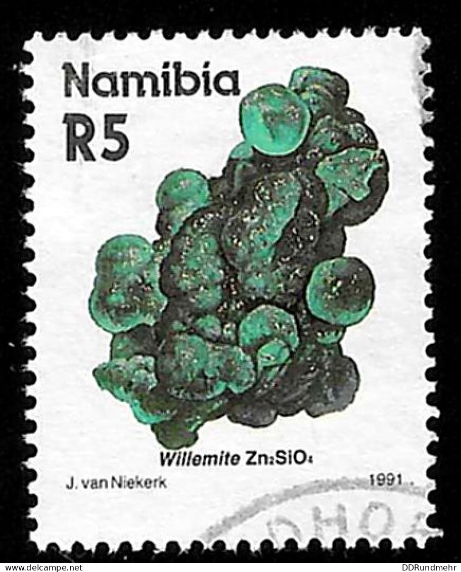 1991 Willemite  Michel NA 697 Stamp Number NA 689 Yvert Et Tellier NA 654 Stanley Gibbons NA 567 Used - Namibie (1990- ...)