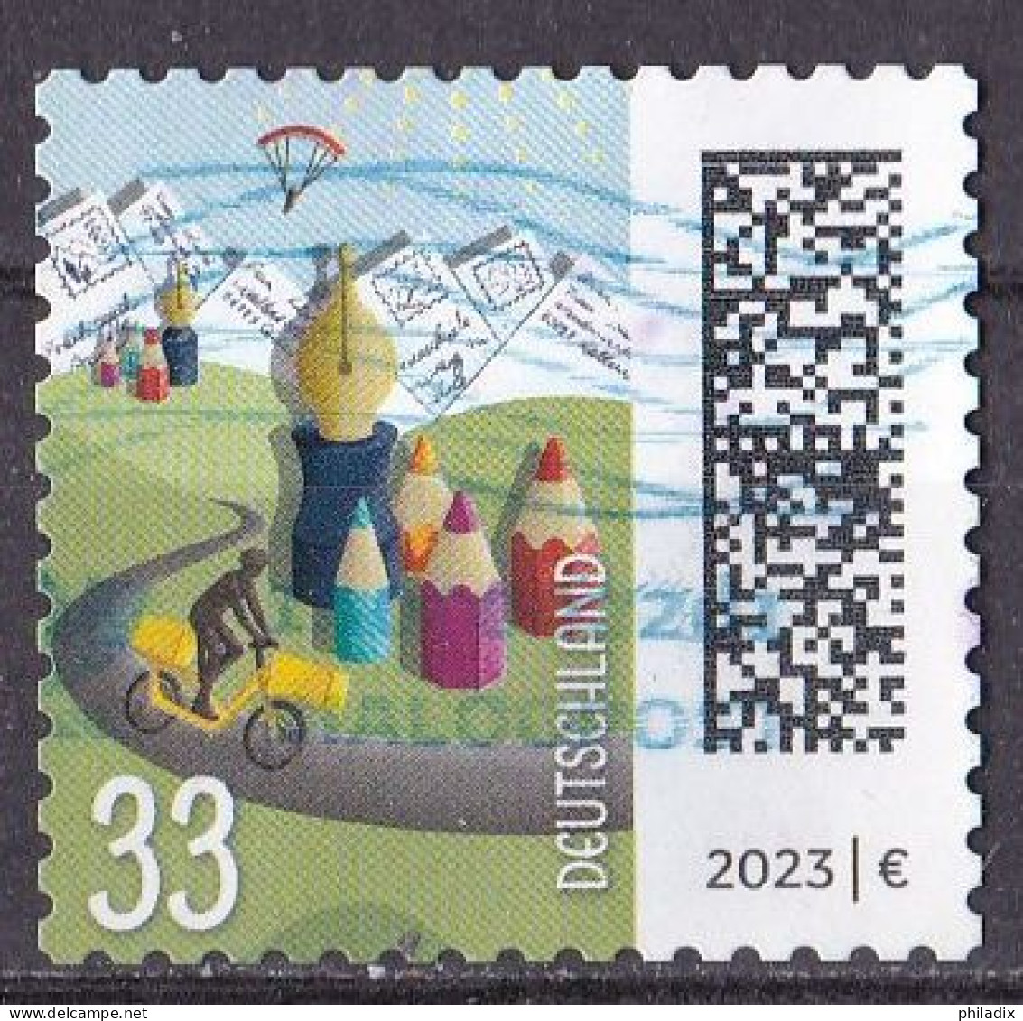 BRD 2023 Mi. Nr. 3741 O/used (BRD1-4) - Usati